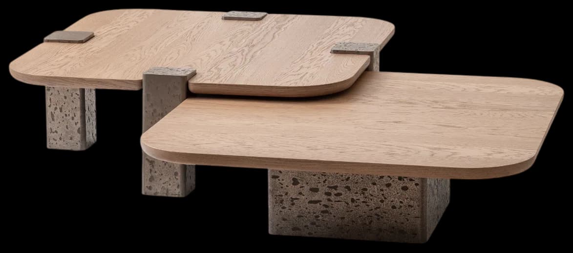 Журнальный столик NOHO из коллекции GABBA, 104×48×104 см — ракурс 3