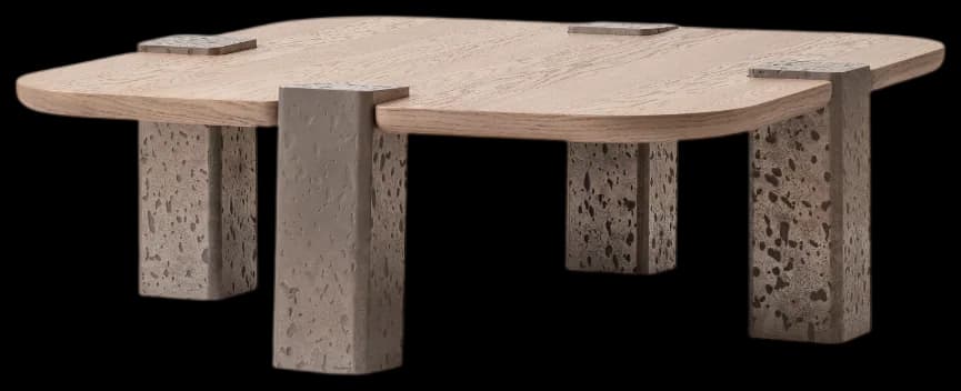 Журнальный столик NOHO из коллекции GABBA, 104×48×104 см — ракурс 4