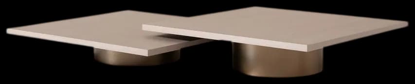 Журнальный столик AURA из коллекции GABBA, 103×25×103 см — ракурс 2