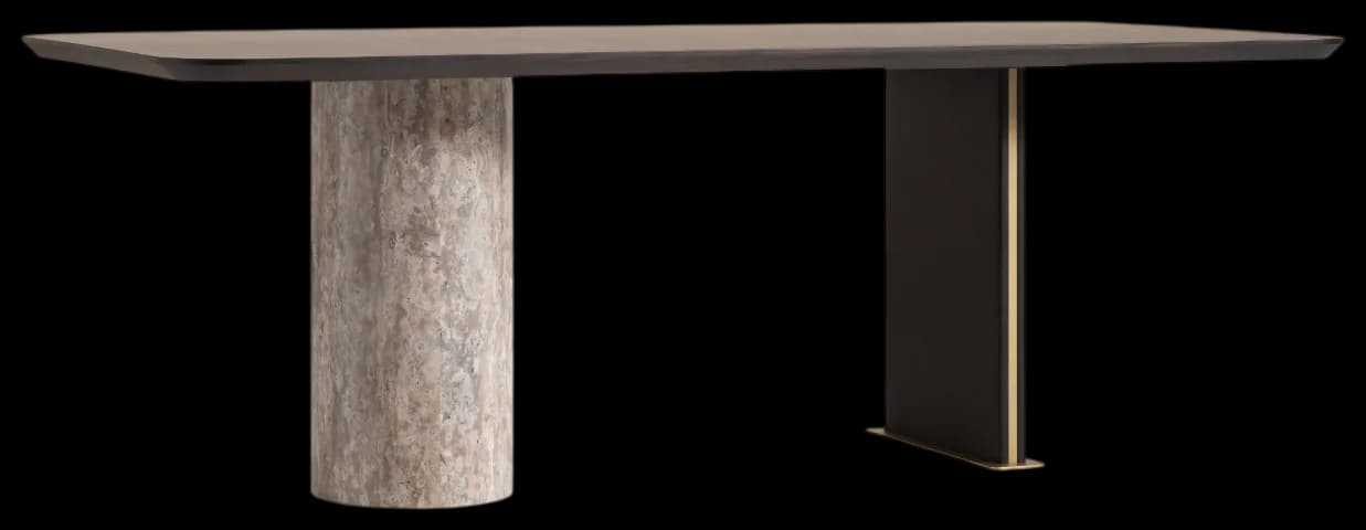 Обеденный стол MARMO из коллекции GABBA, 220×76.5×103 см — ракурс 2