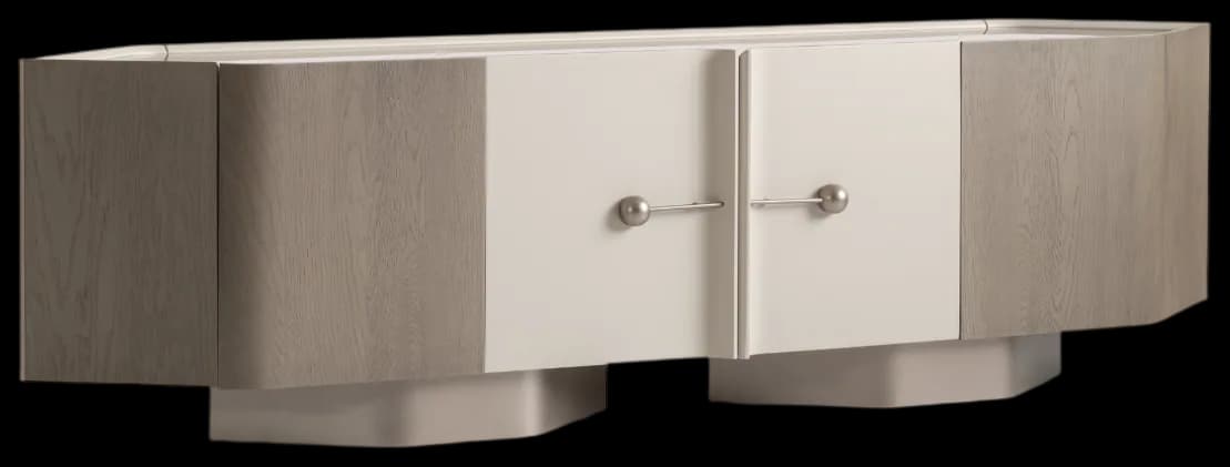 Тв тумба RICAMO из коллекции GABBA, 240×65×54.5 см — ракурс 2