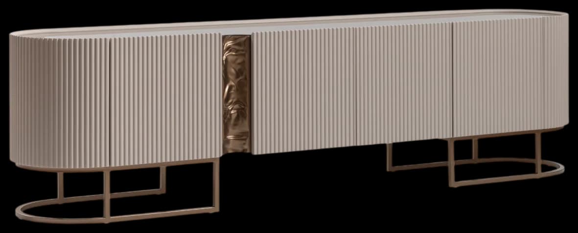 Тв тумба LYON из коллекции GABBA, 243×65.5×49.5 см — ракурс 2