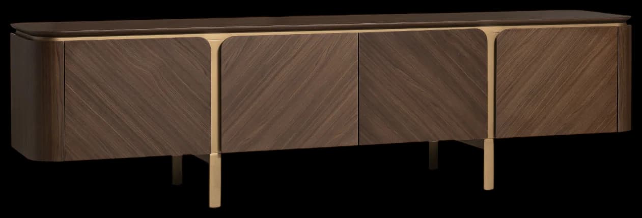 Тв тумба TERRA из коллекции GABBA, 220×60×51.6 см — ракурс 2